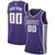 Sacramento Kings Nike Replica Replica Replica Swingman Custom Jersey Purple - Icon Edition