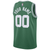 Boston Celtics Nike Swingman Custom Jersey Green - Icon Edition