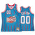 Custom #00 Houston Rockets Reload 2.0 Jersey Blue