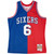 Julius Erving Philadelphia 76ers Mitchell & Ness Hardwood Classics 1982-83 Split Swingman Jersey - Royal/Red