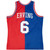 Julius Erving Philadelphia 76ers Mitchell & Ness Hardwood Classics 1982-83 Split Swingman Jersey - Royal/Red