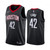 Men'S Anthony Lamb Houston Rockets Statet Edition Black #42 Nba Jersey