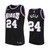 Sacramento Kings #24 Buddy Hield Hardwood Classics Black Jersey