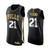 Chicago Bulls Thaddeus Young Black Golden Edition  Limited Jersey 2020-21