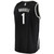 D'Angelo Russell Brooklyn Nets Fast Break Replica Nba Jersey Black - Icon Edition