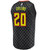 John Collins Atlanta Hawks Fast Break Nba Jersey Black - Icon Edition