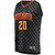 John Collins Atlanta Hawks Fast Break Nba Jersey Black - Icon Edition
