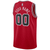 Chicago Bulls Nike Swingman Custom Jersey Red - Icon Edition
