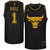 Male Derrick Rose Chicago Bulls #1 Precious Metals Fashion Swingman  Black Jersey