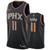 Men'S Phoenix Suns Ricky Rubio #11 Statet Nba Jersey