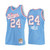 Buddy Hield #24 Sacramento Kings Blue Hardwood Classics Jersey