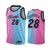 Andre Iguodala Miami Heat 2020-21 Blue Pink City Jersey Rainbow