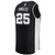 Jakob Poeltl San Antonio Spurs Fast Break Replica Nba Jersey - Icon Edition - Black