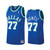Dallas Mavericks Luka Doncic #77 Blue Heritage Classic Jersey
