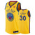 Warriors Male Stephen Curry #30 2018 Nba Finals City Gold Jersey