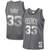 Larry Bird Boston Celtics Mitchell & Ness Hardwood Classics Retired Player 1985/86 Metal Works Swingman Jersey – Charcoal