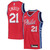 Joel Embiid Philadelphia 76Ers Nike Replica Replica Replica  Swingman Player Jersey - Statement Edition - Red