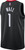 Jordan Men'S Houston Rockets John Wall #1 2020-21 Dri-Fit Statement Swingman Black Jersey