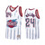 Moses Malone #24 Houston Rockets Hardwood Classics Jersey White