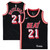 Hassan Whiteside Miami Heat Youth Hardwood Classics Jersey Black 2019