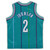 Larry Johnson Charlotte Hornets Mitchell & Ness 1992/93 Hardwood Classics Retired Player Jersey - Teal