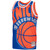 New York Knicks Mitchell & Ness Hardwood Classics Big Face Tank Jersey Tank Top - Blue