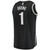 Men'S Fanatics Branded Bruce Brown Black Brooklyn Nets 2020/21 Fast Break Replica Jersey - Icon Edition