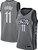 Nike Men'S Brooklyn Nets Kyrie Irving #11 Grey Dri-Fit Statement Swingman Jersey