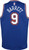Jordan  New York Knicks Rj Barrett #9 Blue 2020-21 Dri-Fit Statement Swingman Jersey