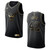 Chicago Bulls 42 Robin Lopez Golden Edition Black 3D Jersey