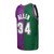 Ray Allen Milwaukee Bucks Mitchell & Ness Hardwood Classics 1996-97 Split Swingman Jersey - Green/Purple