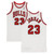 Michael Jordan Chicago Bulls Autographed White Champion Jersey - Upper Deck