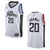 Los Angeles Clippers 20 Landry Shamet City Swingman White 3D Jersey