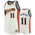 Golden State Warriors #11 Klay Thompson White 2009-10 Hardwood Classics Jersey
