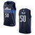 Dallas Mavericks 50 Salah Mejri Statement Swingman Navy 3D Jersey