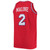 Moses Malone Philadelphia 76ers Mitchell & Ness Big & Tall Hardwood Classics Jersey - Red