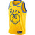 Men'S Nike Stephen Curry Yellow Golden State Warriors Hardwood Classics Swingman Badge Jersey - The City Classic Edition