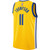 Men'S Jordan Brand Klay Thompson Gold Golden State Warriors 2020/21 Swingman Badge Player Jersey – Statement Edition