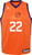 Jordan  Phoenix Suns Deandre Ayton #22 Orange 2020-21 Dri-Fit Statement Swingman Jersey