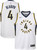 Nike  Indiana Pacers Victor Oladipo #4 White Dri-Fit Swingman Jersey