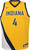 Nike  Indiana Pacers Victor Oladipo #4 Gold Dri-Fit Statement Swingman Jersey