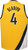 Nike  Indiana Pacers Victor Oladipo #4 Gold Dri-Fit Statement Swingman Jersey