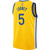 Men'S Jordan Brand Kevon Looney Gold Golden State Warriors 2020/21 Swingman Badge Jersey – Statement Edition