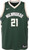 Nike  Milwaukee Bucks Jrue Holiday #21 Green Dri-Fit Swingman Jersey