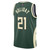 Milwaukee Bucks Nike Earned Edition Swingman Jersey - Jrue Holiday -