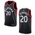 Toronto Raptors 20 Dewan Hernandez Statement Swingman Black 3D Jersey