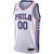 Philadelphia 76ers Nike Replica Replica Replica 2020/21 Swingman Custom Jersey - Association Edition - White