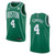 Boston Celtics 4 Carsen Edwards Icon Swingman Green 3D Jersey