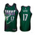 Milwaukee Bucks #17 Pau Gasol Green Hardwood Classics Men'S Jersey
