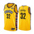 Julius Erving Brooklyn Nets 2019-20 Yellow City #32 Jersey